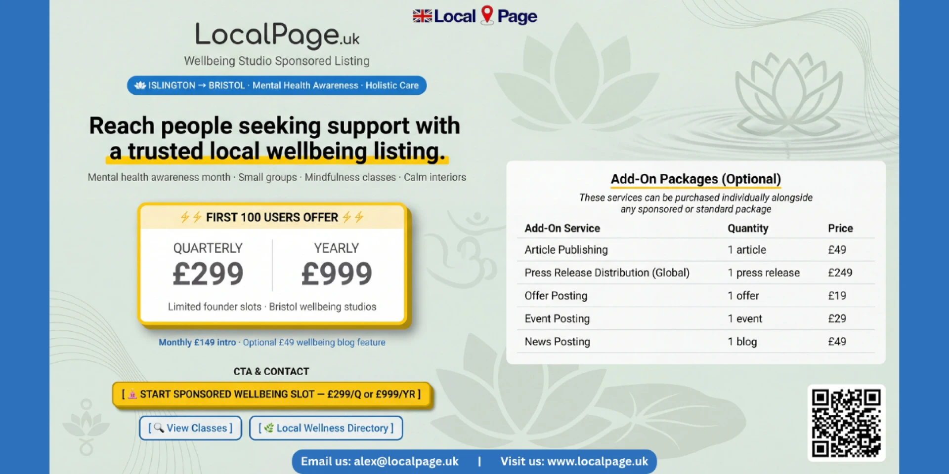 Why business not getting calls from UK listings