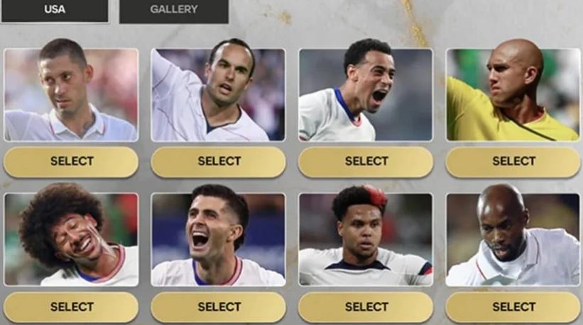 The 8 Answer of FC Mobile A Nation Story USA Guess the Player Day