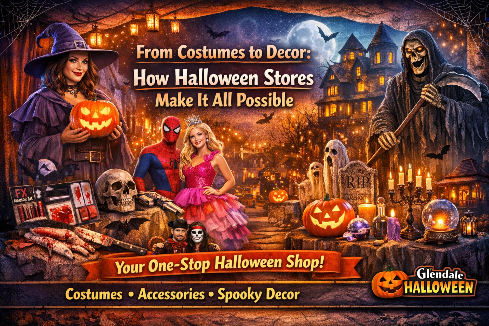 From Costumes to Decor: How Halloween Stores Make It All Possible