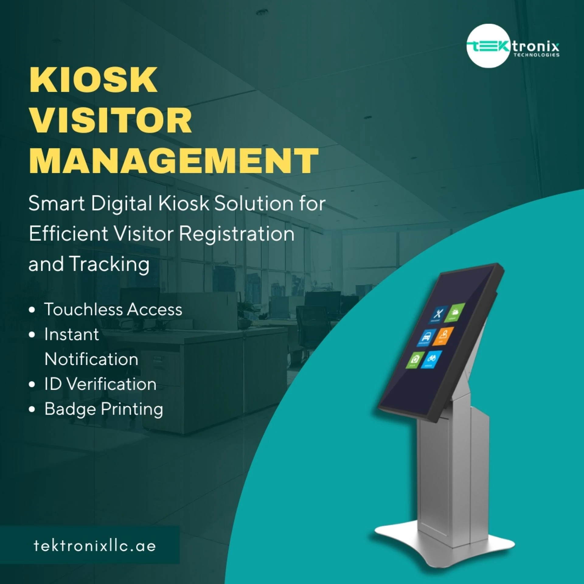 UAE Kiosk Systems: Boost Efficiency by utilizing AI-powered Visitor Management