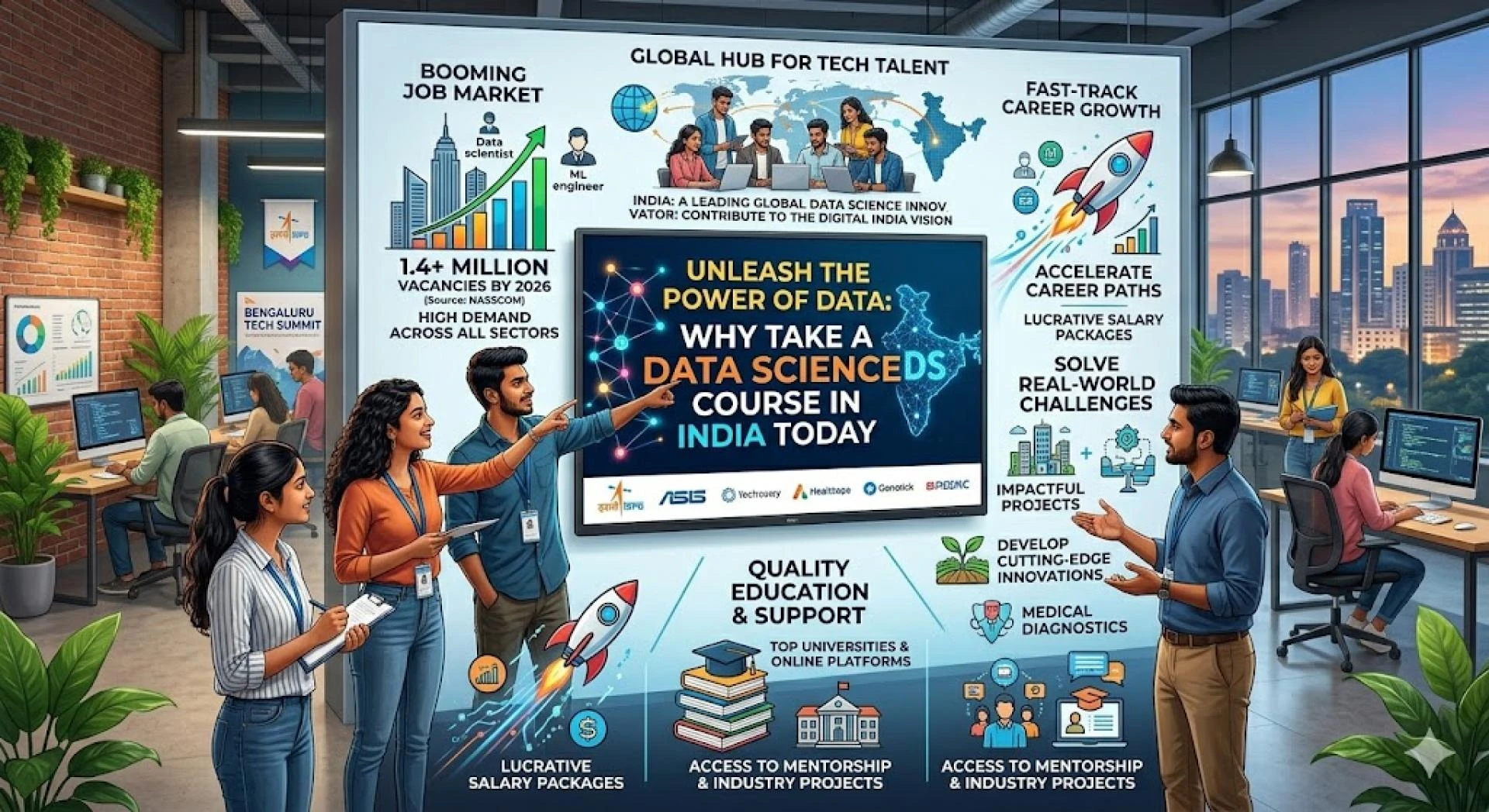 Why Take a Data Science Course in India Today