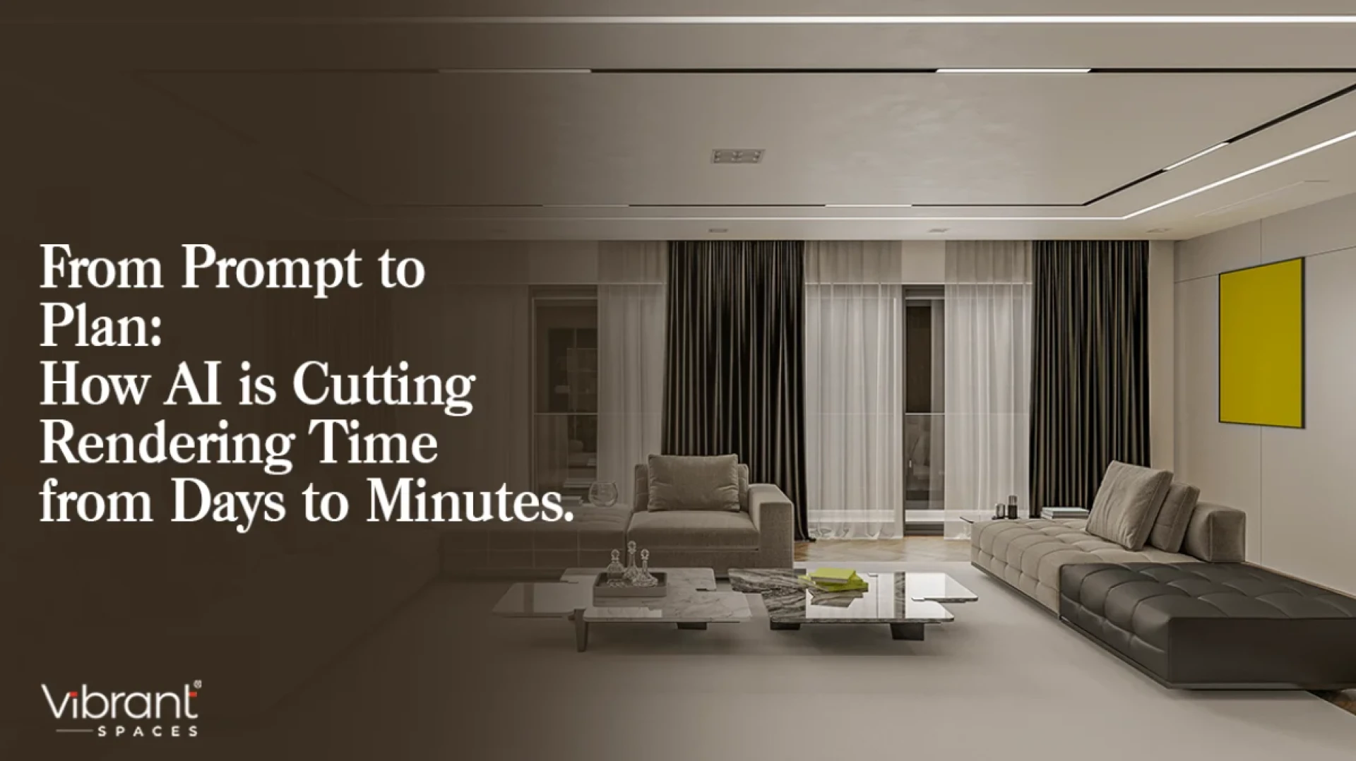 From Prompt to Photorealism: The AI Revolution in Architectural & Interior Rendering