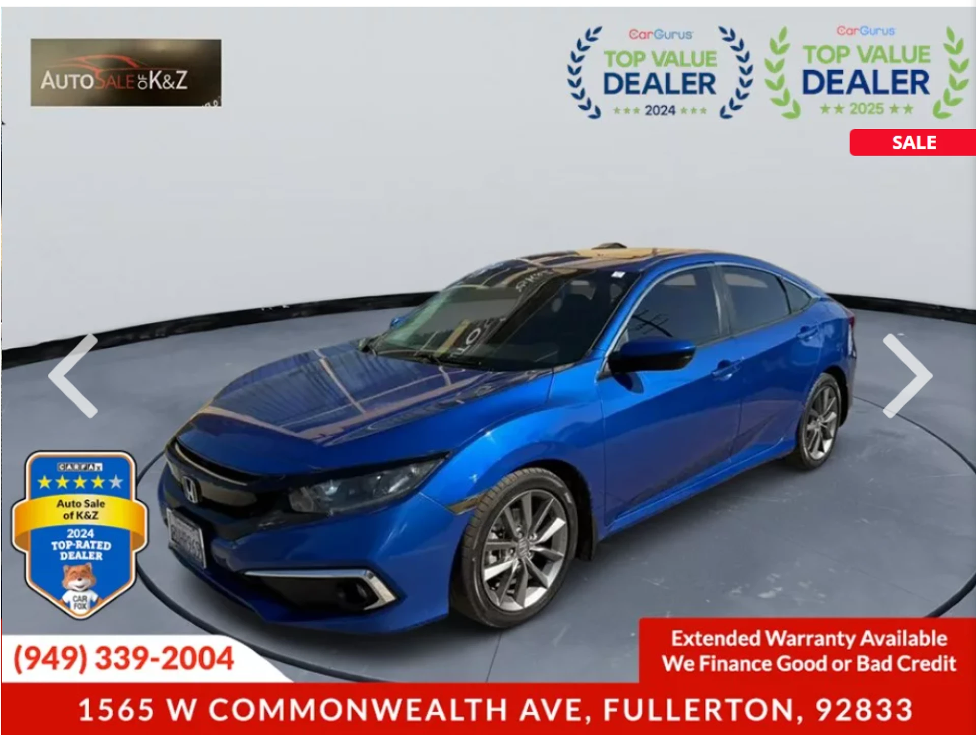 The Complete Guide to Buying Used Honda Cars in Fullerton