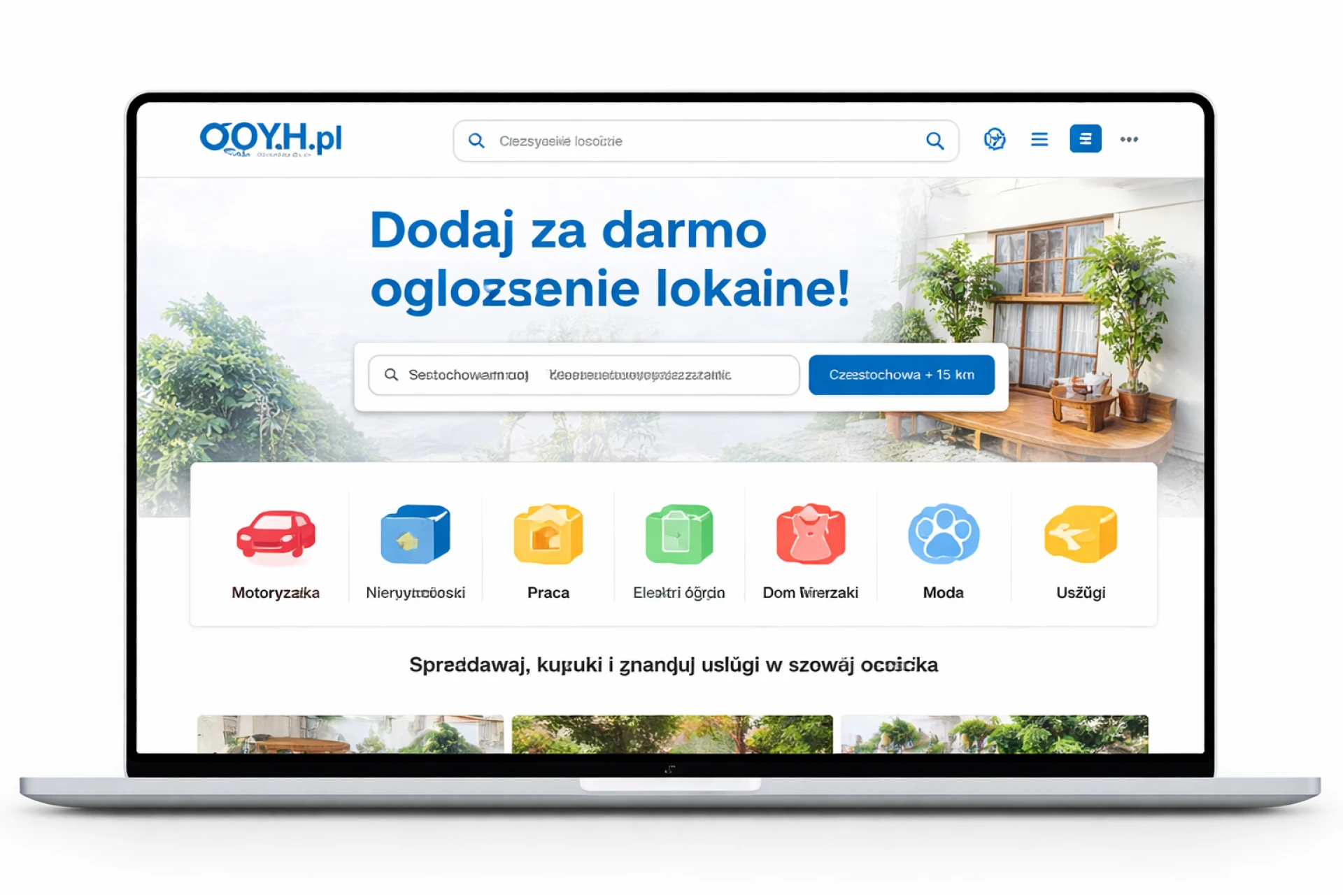 Darmowe ogłoszenia i bezpłatne oferty w OYH.pl