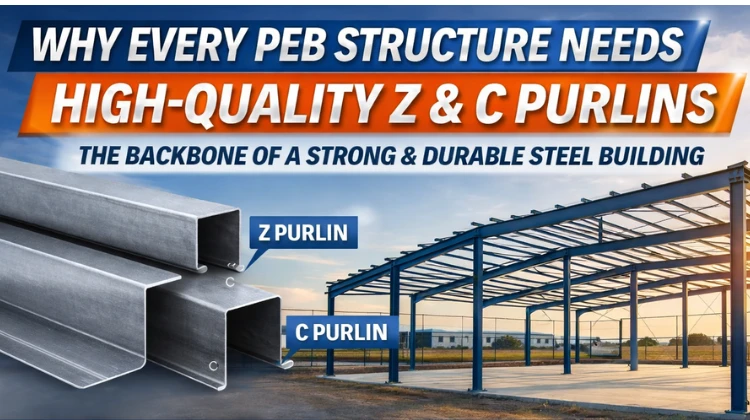 Why Every PEB Structure Needs High-Quality Z & C Purlins