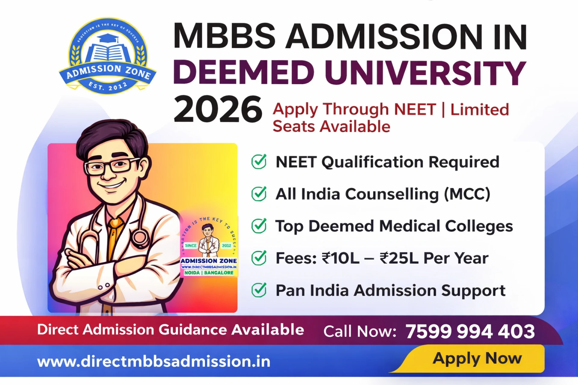 MBBS Admission in Deemed University 2026: Complete Guide