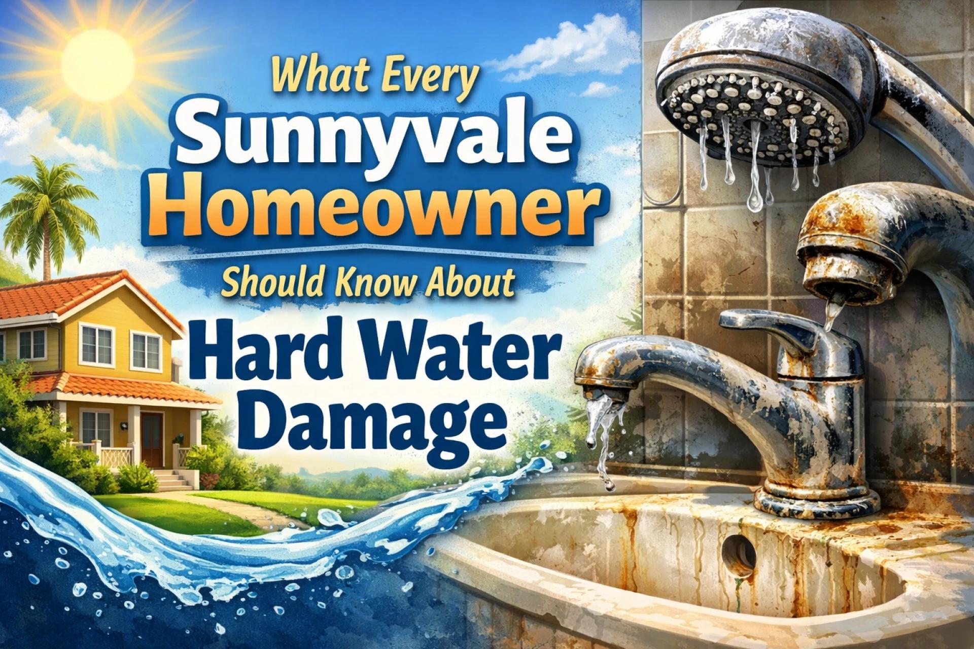 What Every Sunnyvale Homeowner Should Know About Hard Water Damage