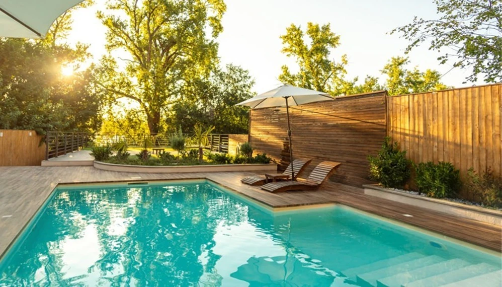 Balancing Safety and Relaxed Poolside Design