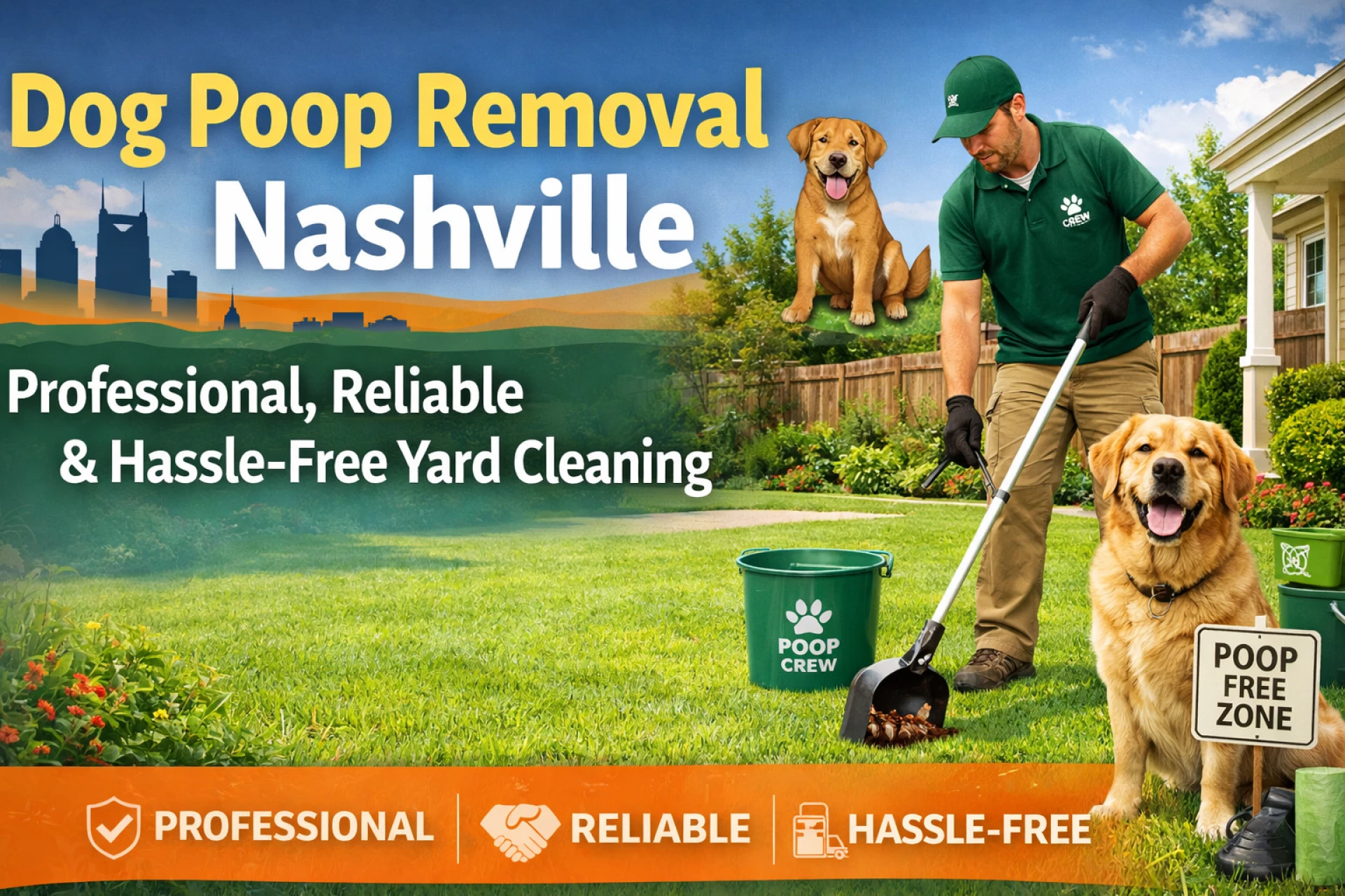 Dog Poop Removal Nashville: Professional, Reliable & Hassle-Free Yard Cleaning