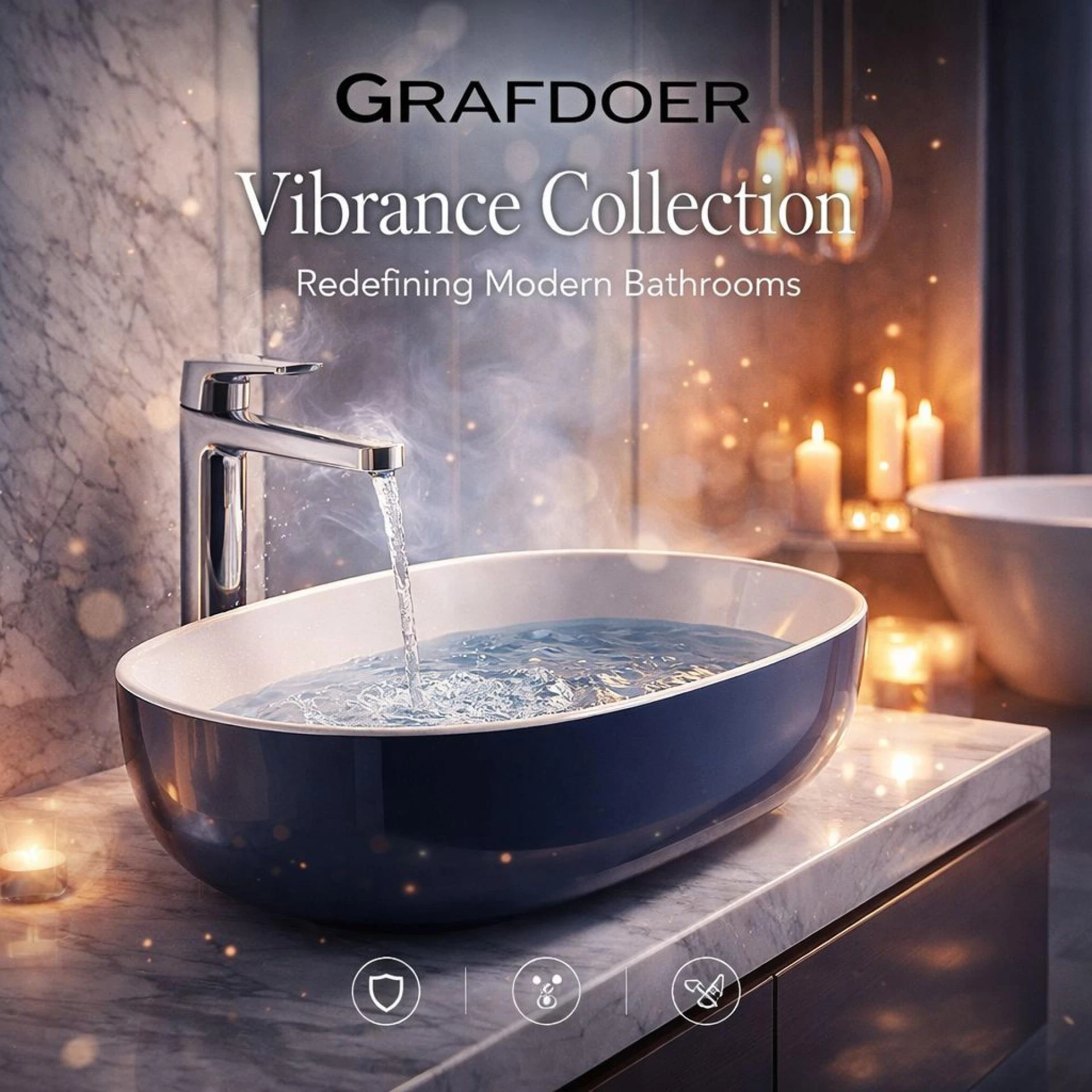 Vibrance Collection by Grafdoer: Redefining Modern Bathroom Sanitaryware