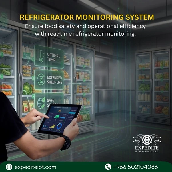 Real-Time IoT Refrigerator Monitoring for Reliable Cold Storage in Qatar
