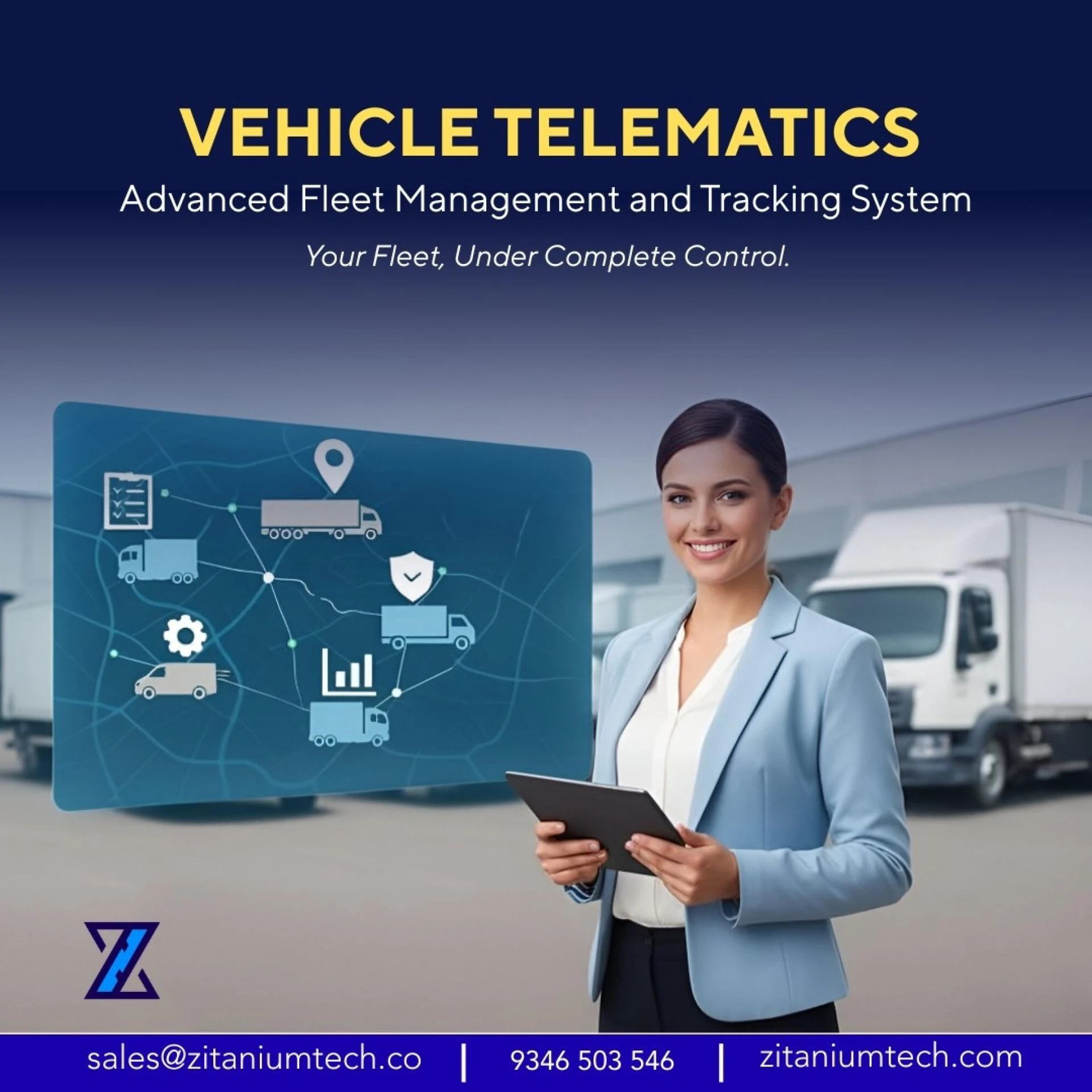 Multi-Vehicle Monitoring and Safety Analytics Fleet Dashboard with Smart Live Capability