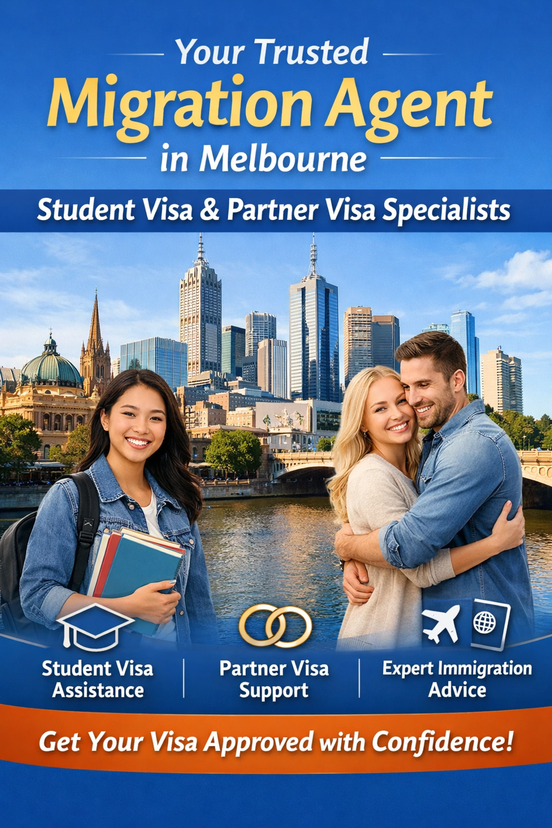 Your Trusted Migration Agent in Melbourne — Student Visa & Partner Visa Specialists