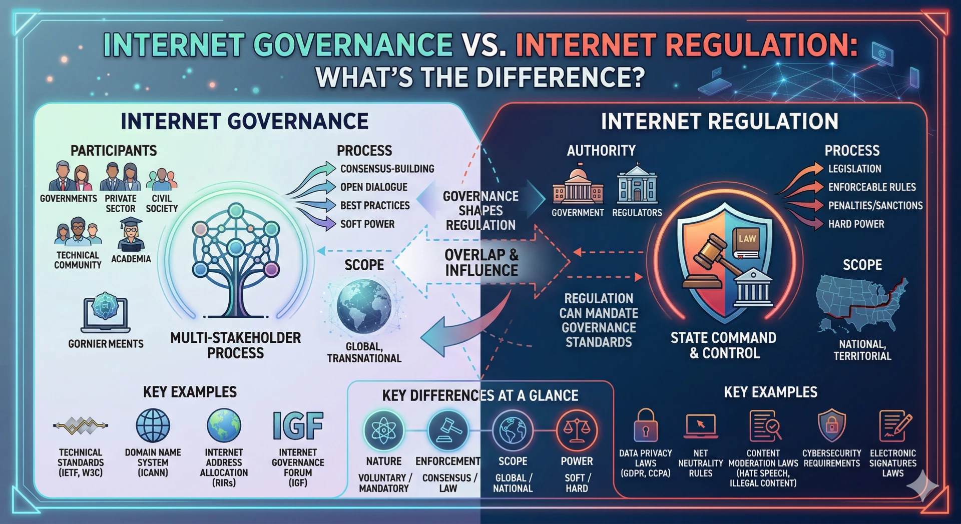 Internet Governance vs Internet Regulation: What’s the Difference?