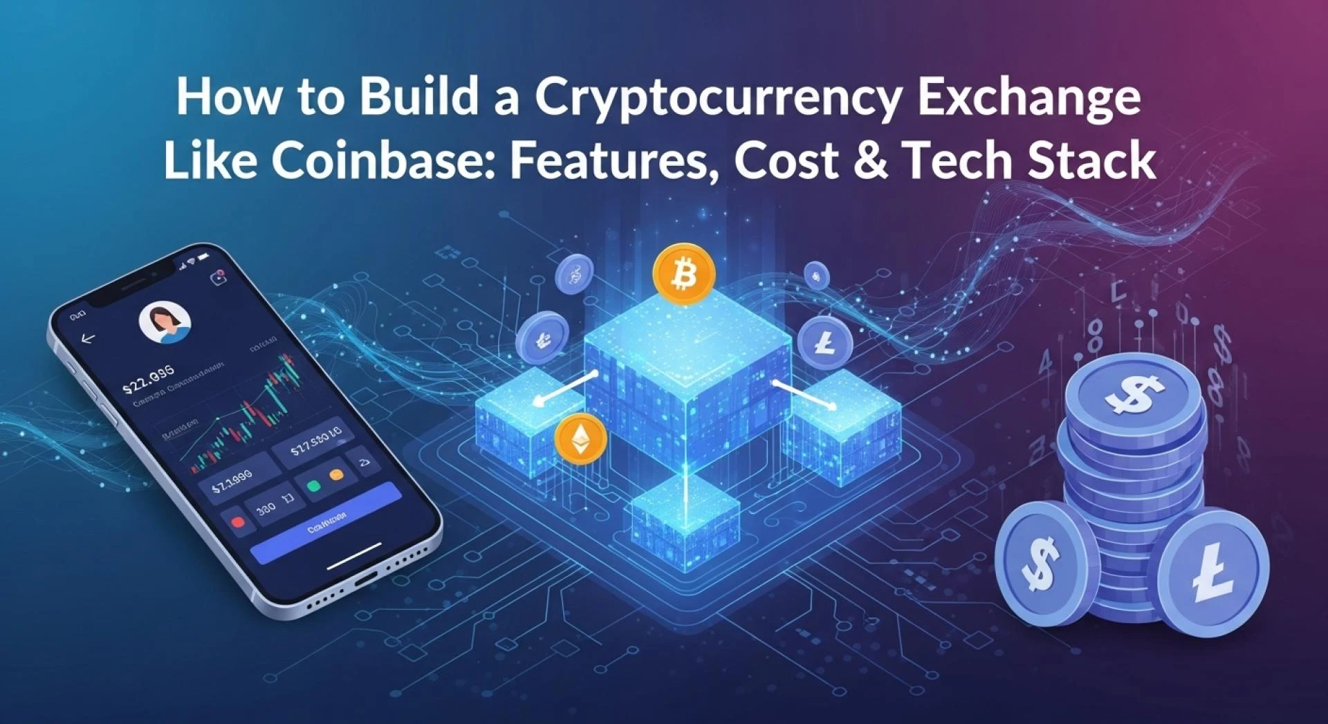How to Build a Cryptocurrency Exchange Like Coinbase: Features, Cost & Tech Stack