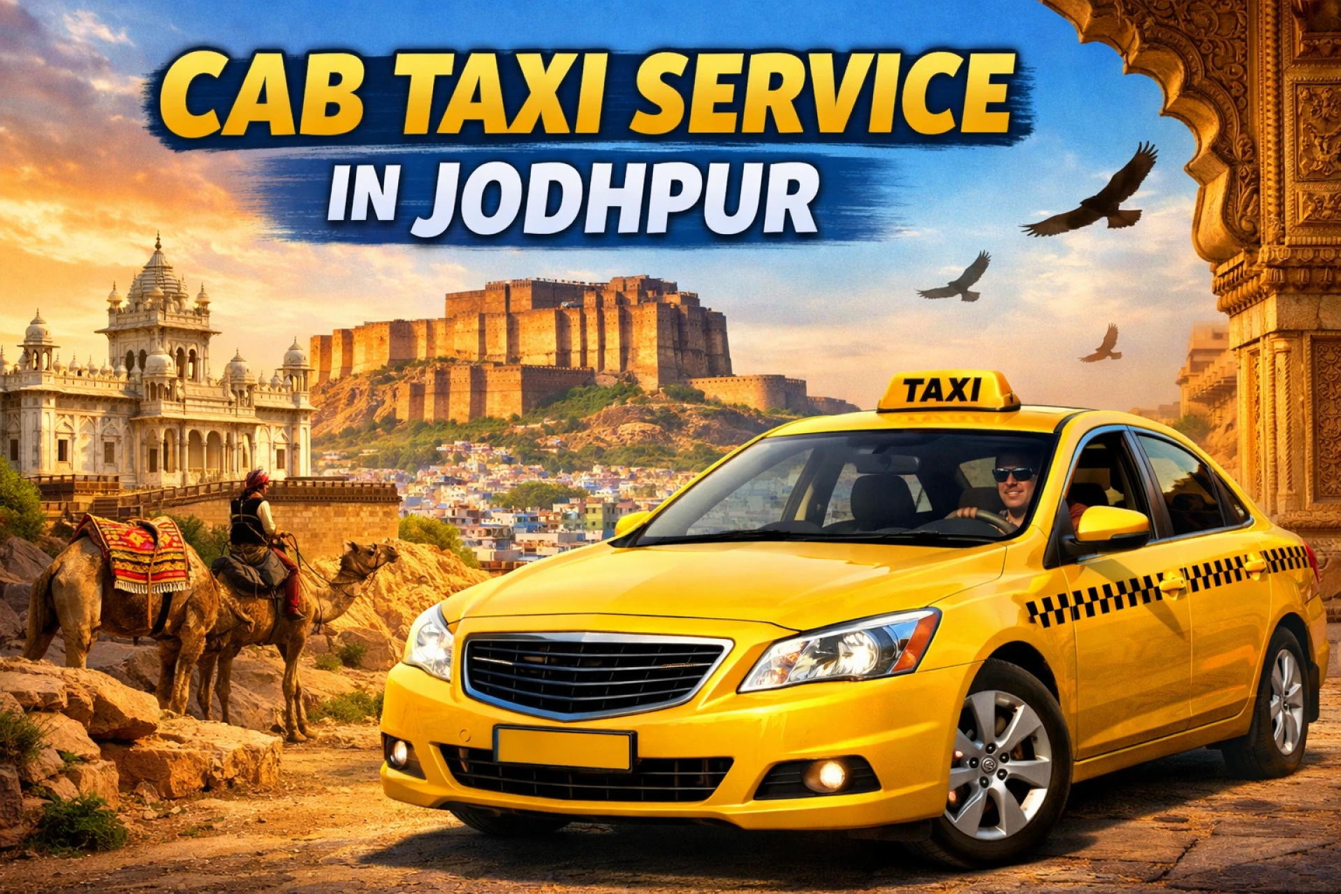 Online Cab Booking in Jodhpur for Quick and Hassle-Free Travel