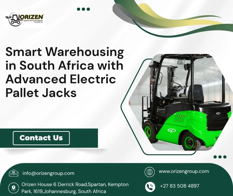 Smart Warehousing in South Africa with Advanced Electric Pallet Jacks