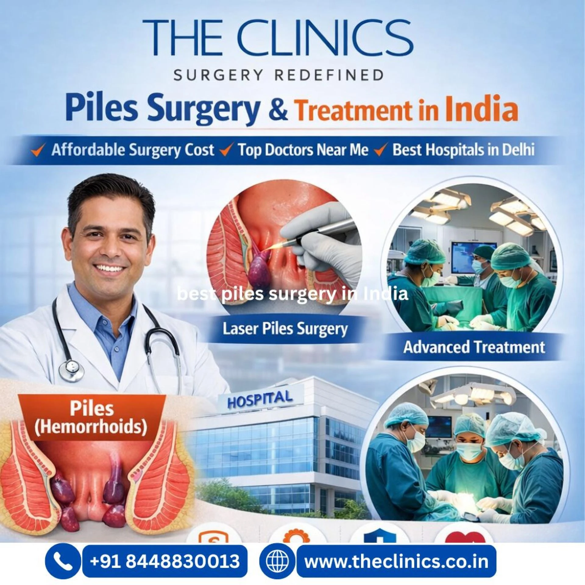 Piles Surgery Cost, Best Piles Doctor Near Me & Top Hospitals in India