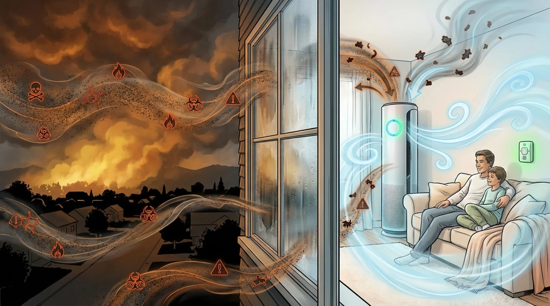 How to Choose a Smoke Air Filter for Wildfire Season