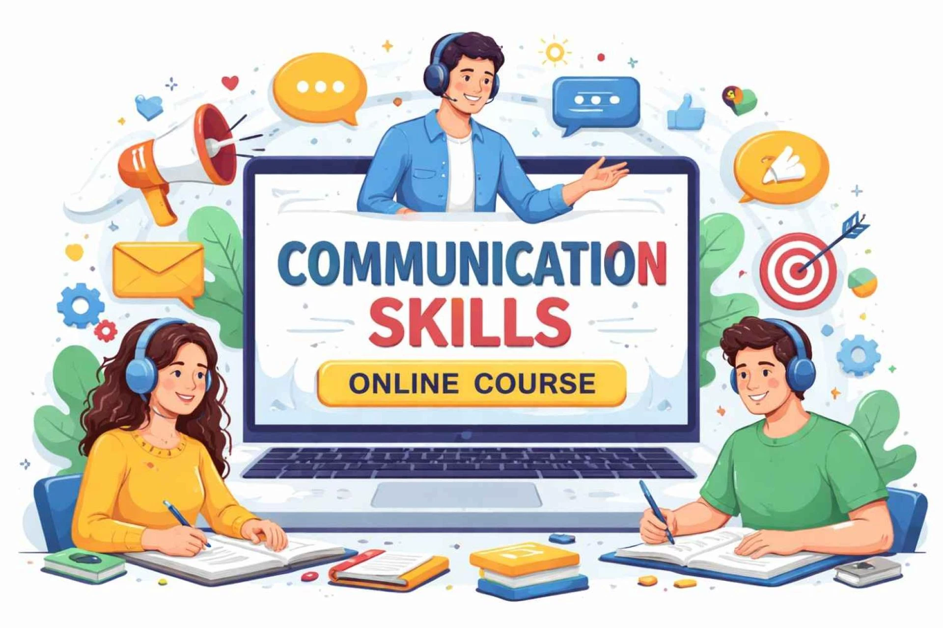 Which platform offers the best communication skills online course with expert trainers?