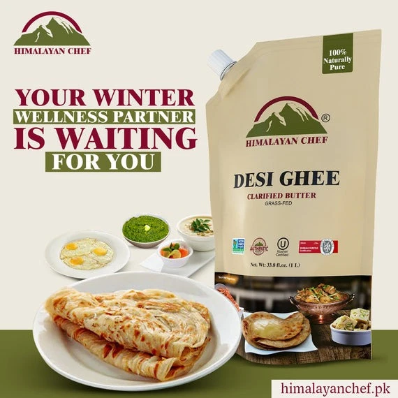 100% Khalis Desi Ghee from the Leading Grocery Store in Pakistan