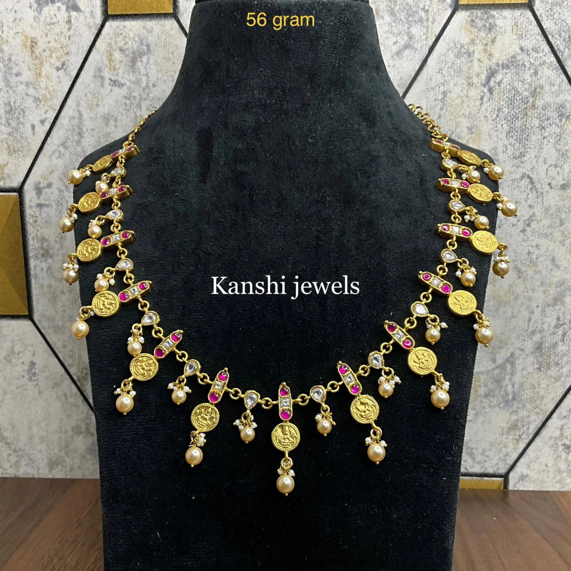 Shop Now Stunning Wedding Bridal Jewellery Set – Timeless Elegance by Kanshi Jewels
