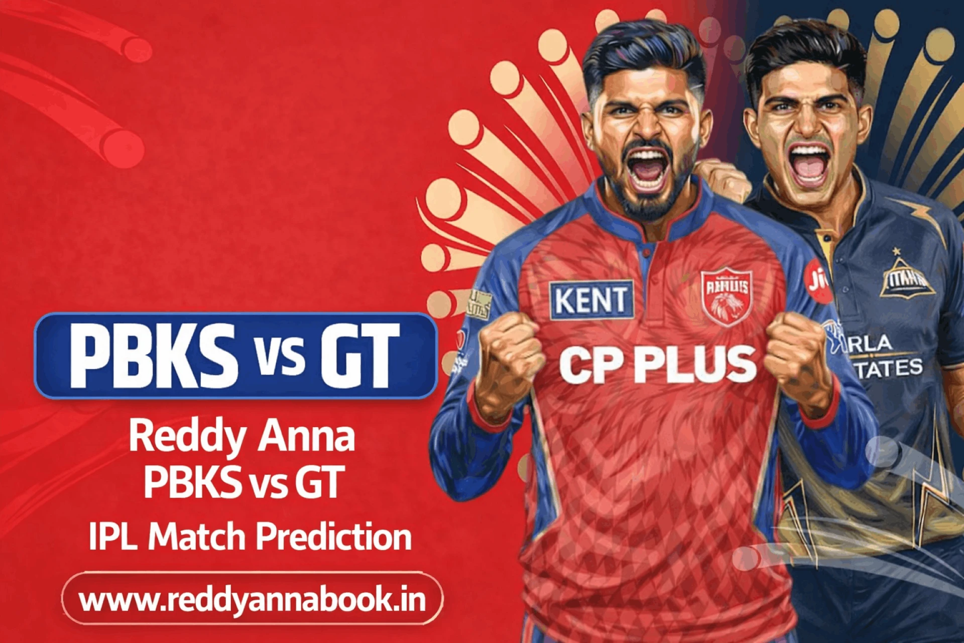 Reddy Anna PBKS vs GT IPL Match Prediction: Smart Analysis and Insights