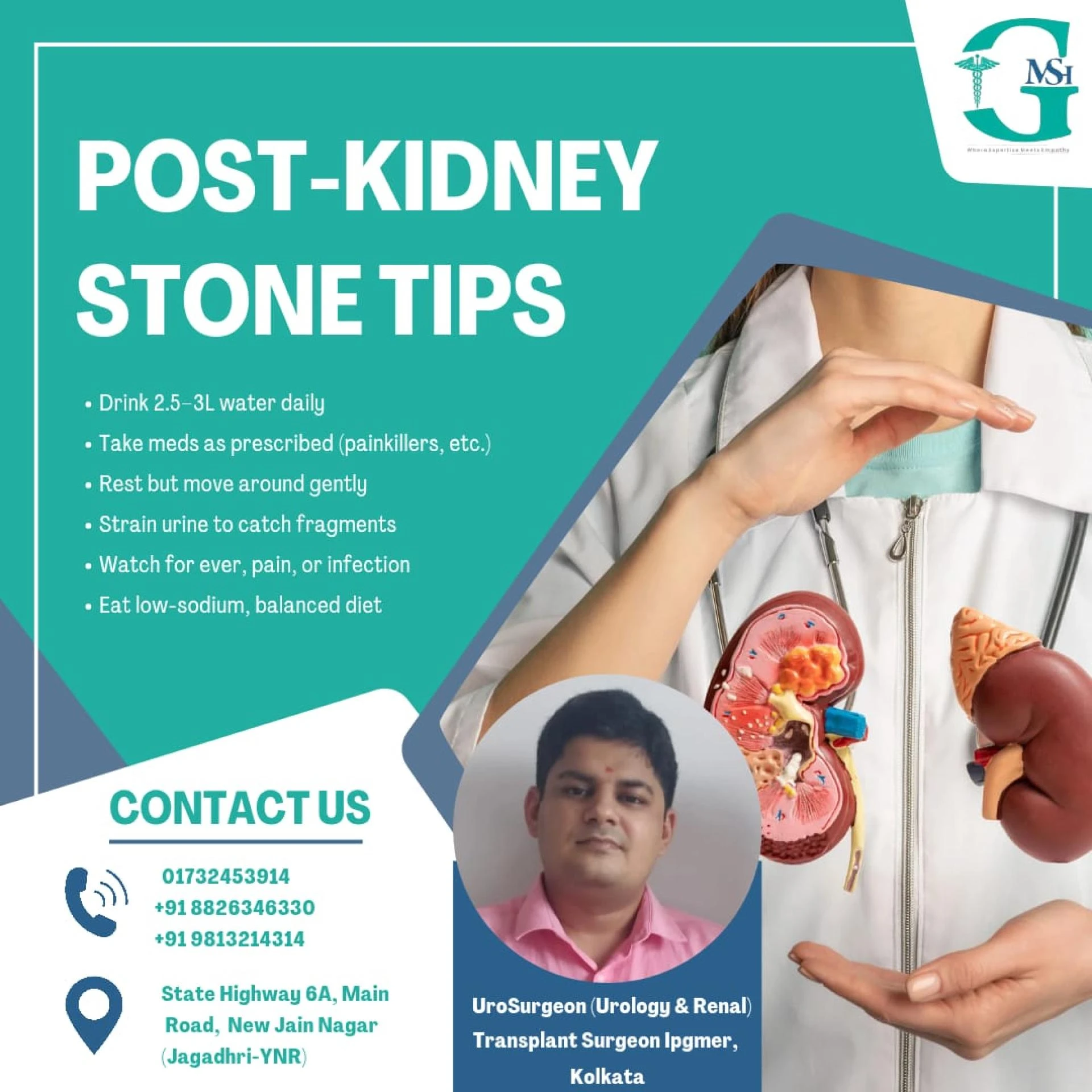 Where Can I Get Safe Kidney Stone Treatment in Yamunanagar?