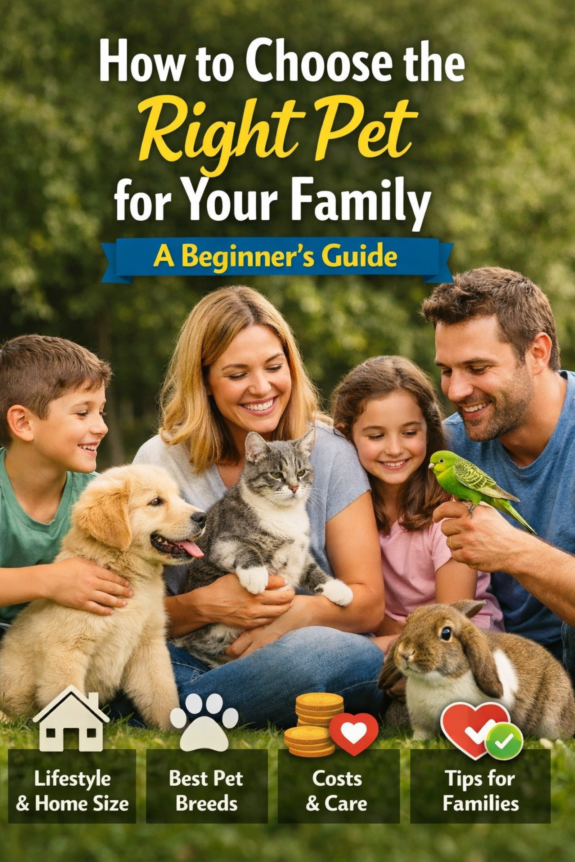 How to Choose the Right Pet for Your Family: A Beginner’s Guide
