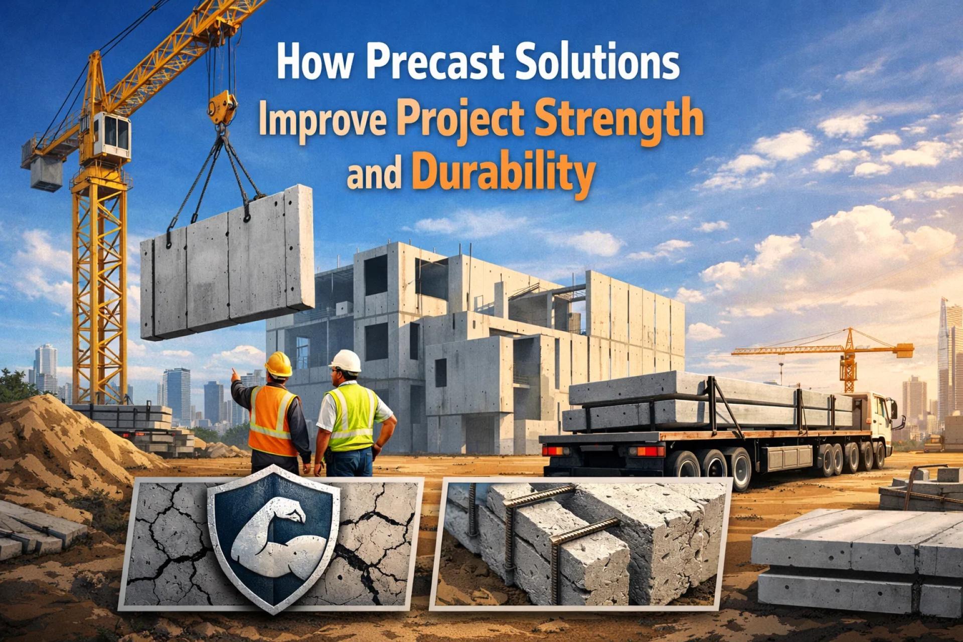 How Precast Solutions Improve Project Strength and Durability