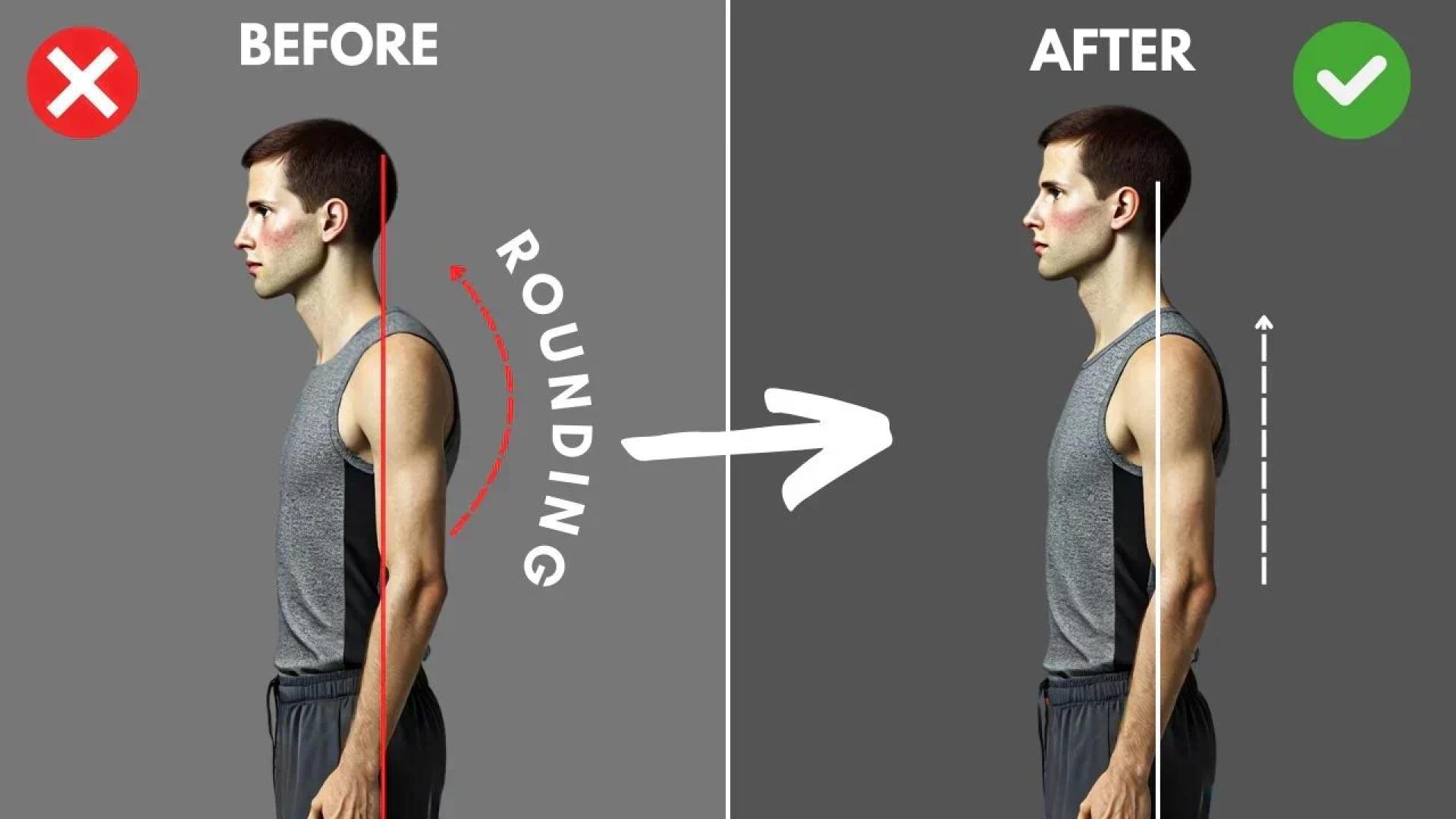 Rounded Shoulders & Posture Correction: Causes, Effects & Natural Solutions
