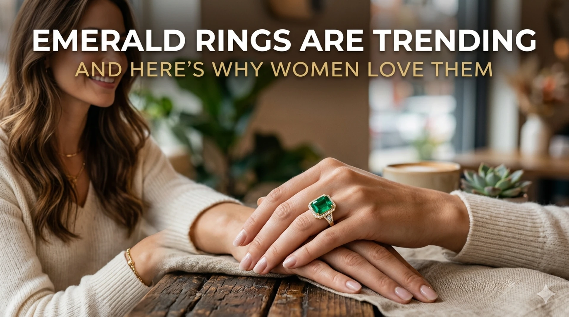 Emerald Rings Are Trending and Here’s Why Women Love Them