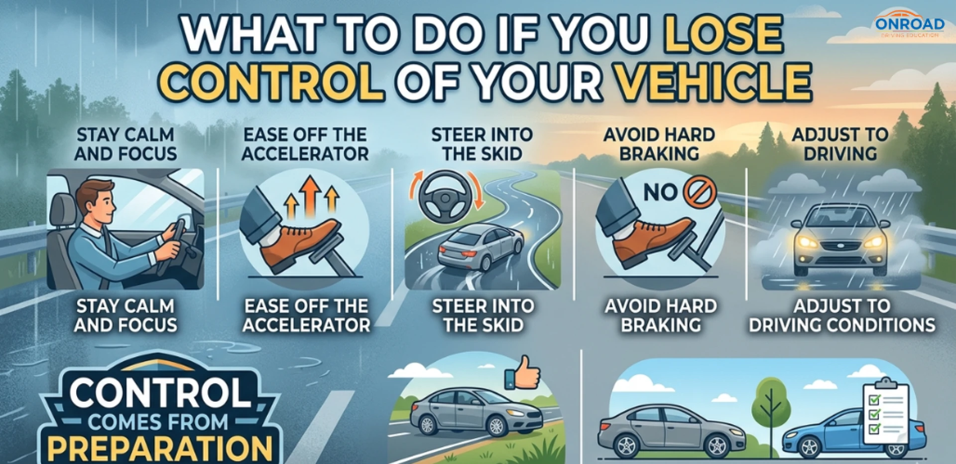 What To Do If You Lose Control of Your Vehicle