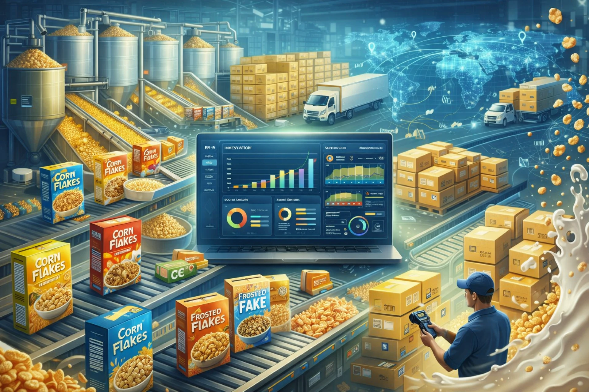 Manage Inventory in Breakfast Cereal with SAP Business One