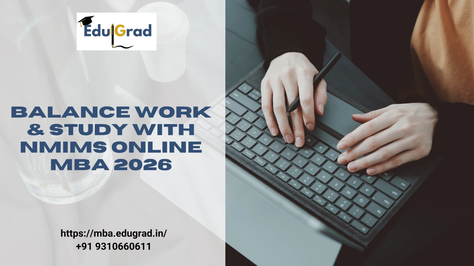 Balance Work & Study with NMIMS Online MBA 2026