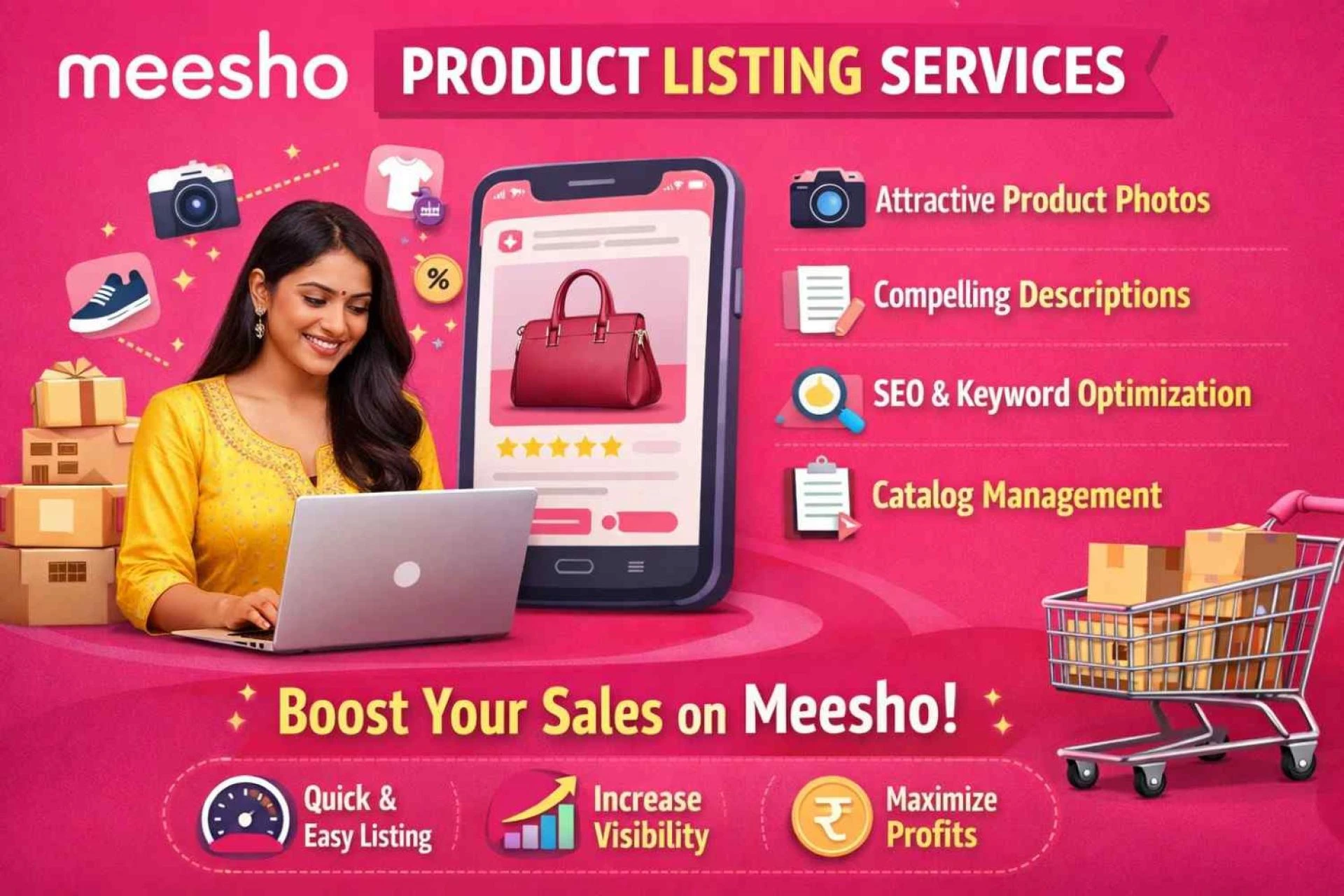 How to Use Meesho Product Listing Services for Better Sales