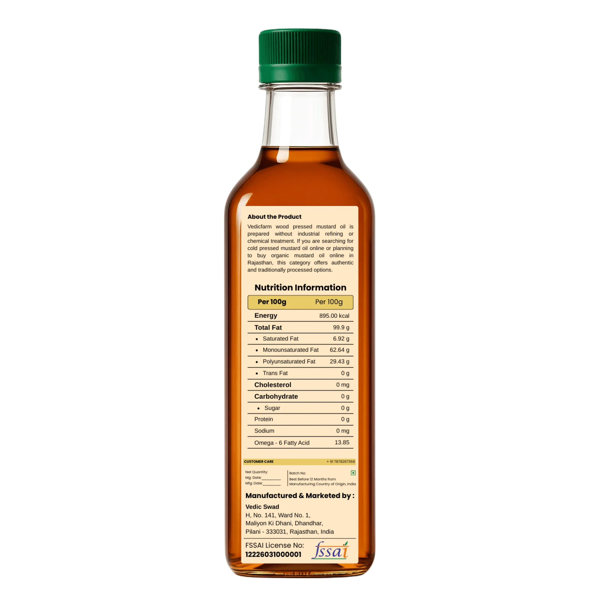 Wood Pressed Mustard Oil (Kachi Ghani Sarso Tel) – Complete Guide
