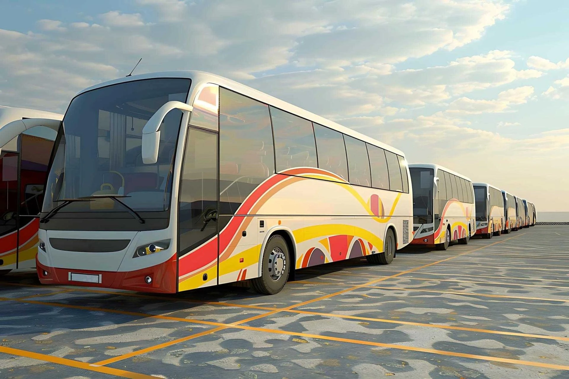 Drive Attention in Miami with Stunning Custom Bus Wraps”