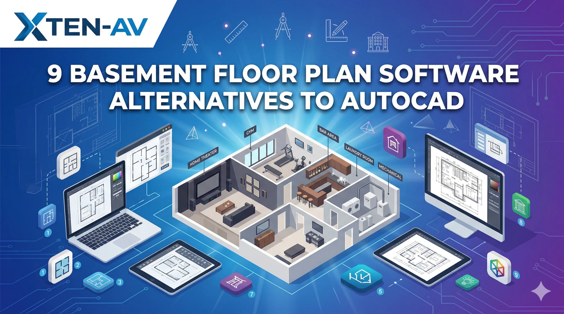 9 Basement Floor Plan Software Alternatives to AutoCAD