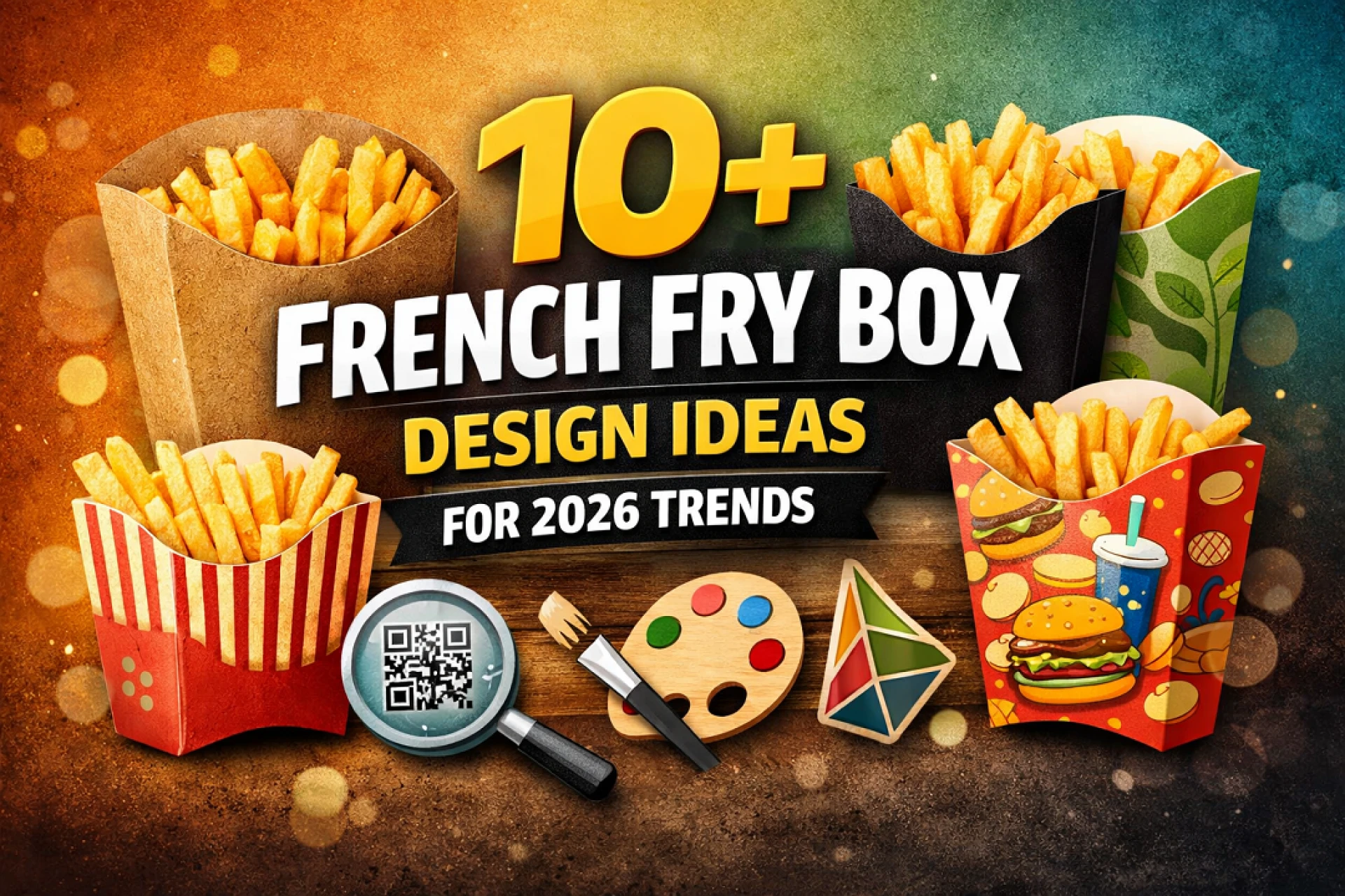 10+ Modern French Fry Box Design Ideas for 2026 Trends