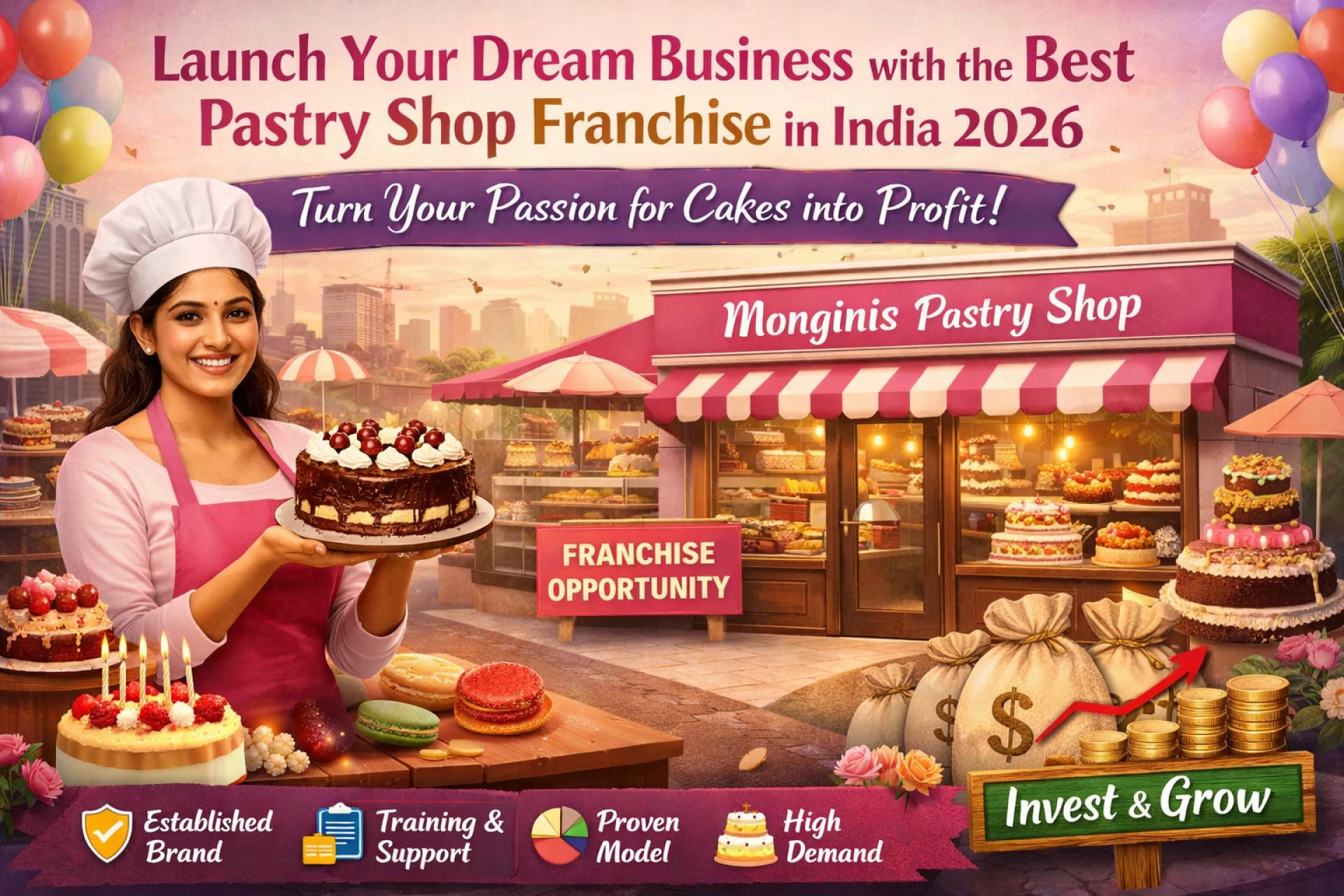 Best Pastry Shop Franchise in India 2026: Empower Your Entrepreneurial Journey