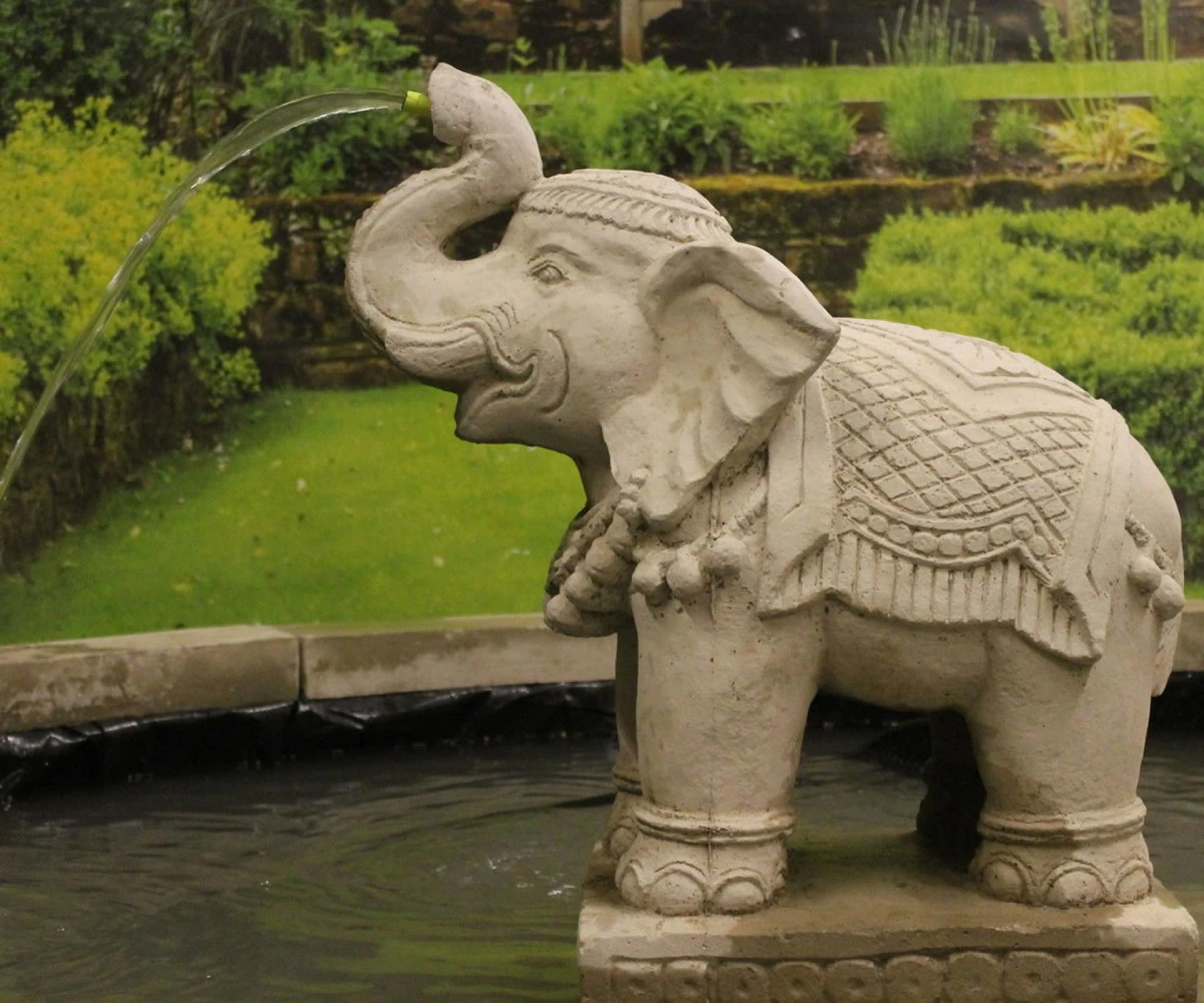 Why an Elephant Ornament Just Feels Right in a Garden