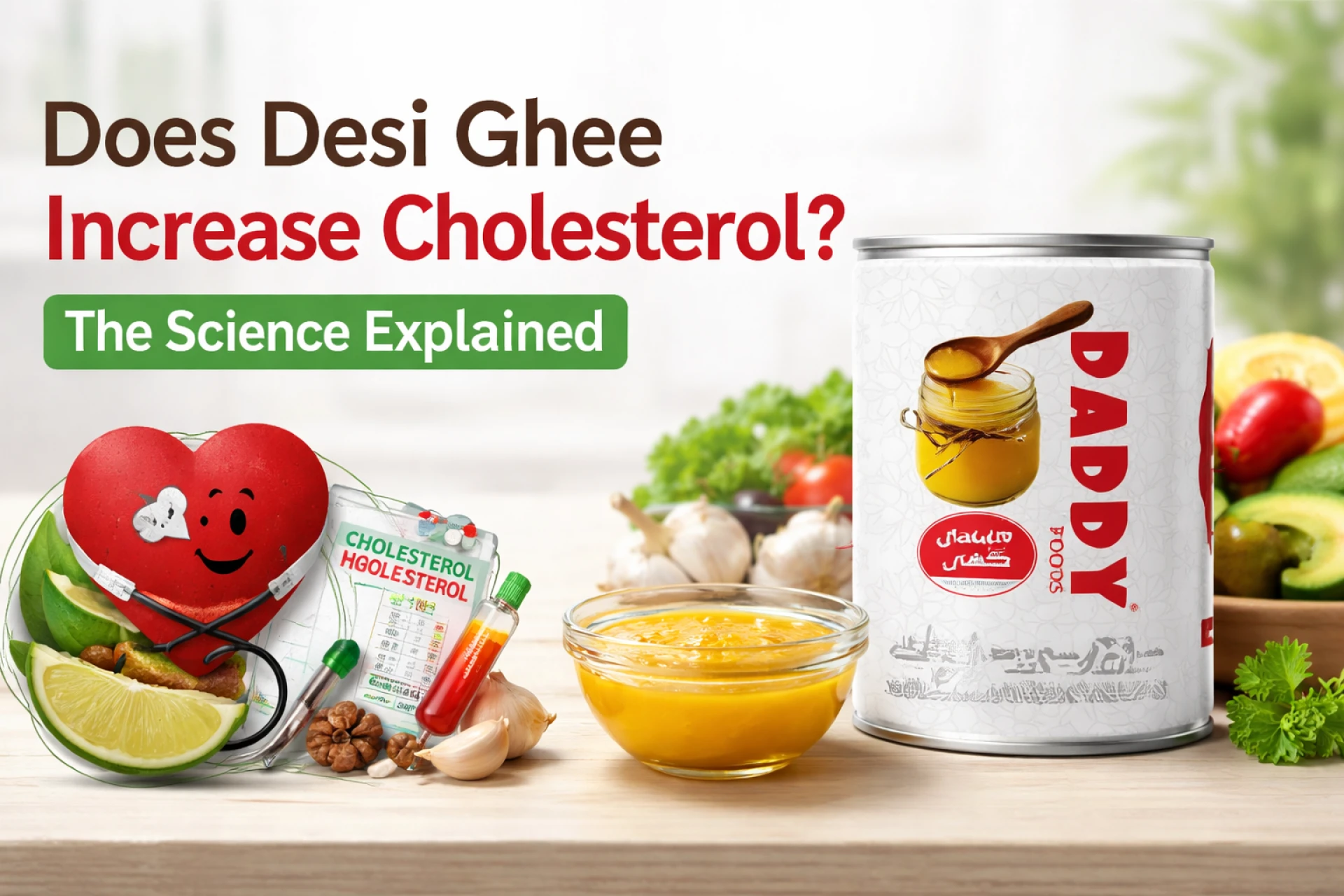 Does Desi Ghee Increase Cholesterol? The Science Explained