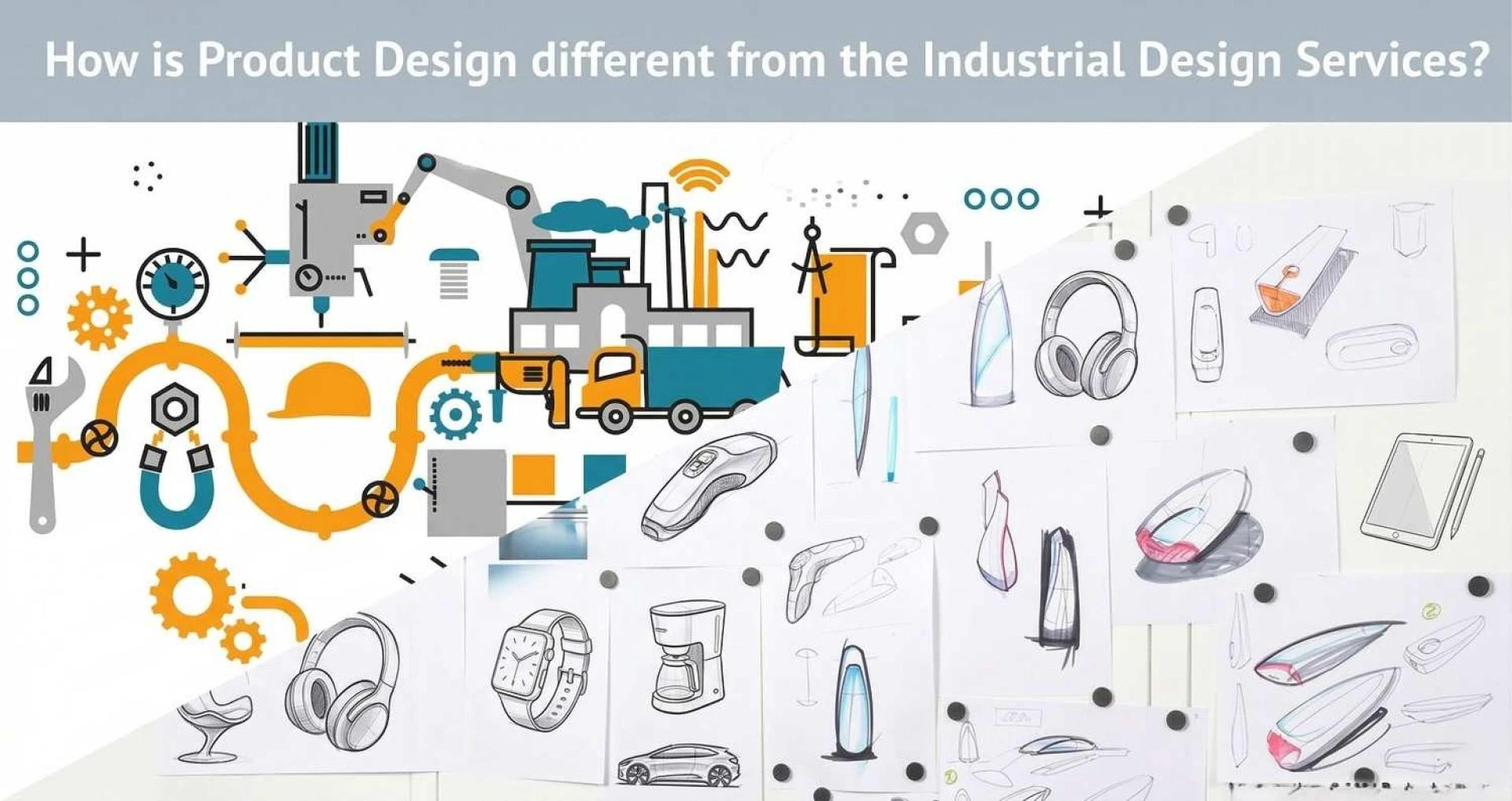 How is Product Design Different from Industrial Design Services?