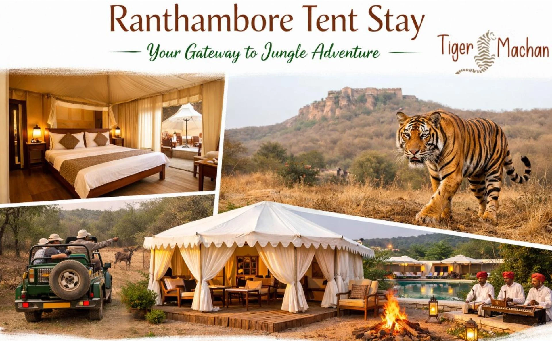 Ranthambore Tent Stay: Your Gateway to Jungle Adventure