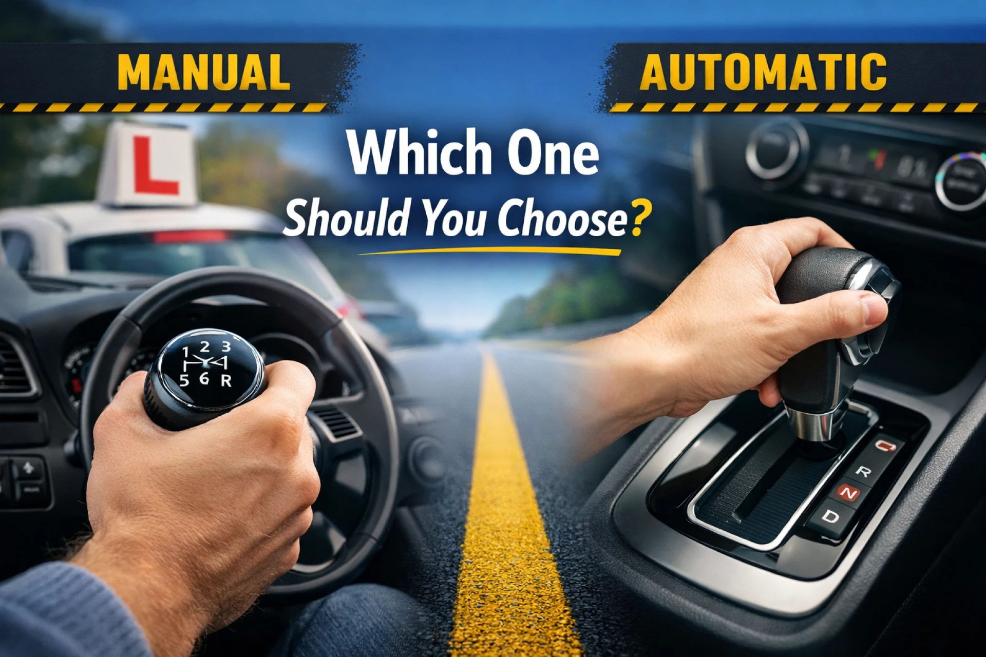 Manual Driving Lessons vs Automatic: Which One Should You Choose?
