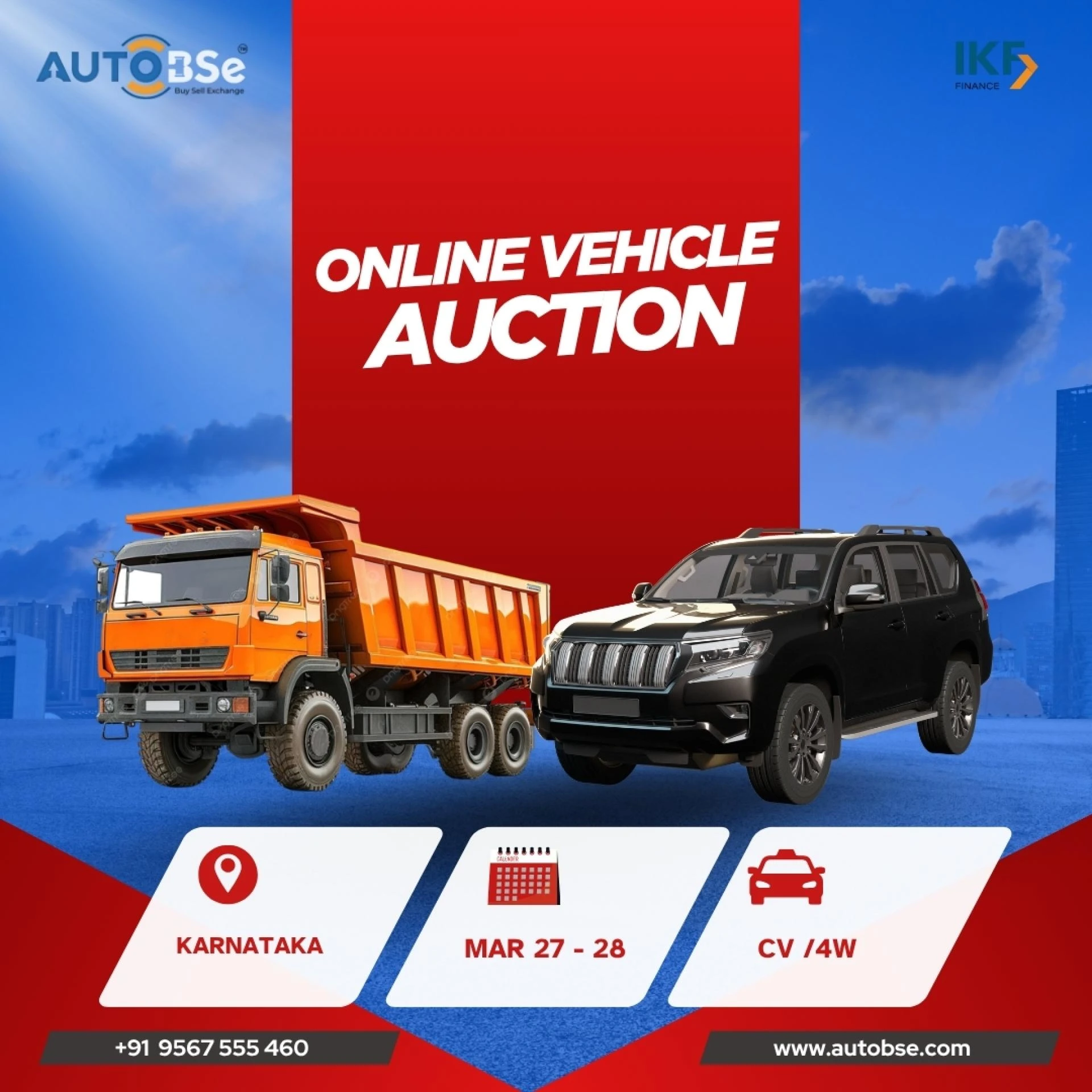 Vehicle Auction by Bank - Grow Your Business with AutoBSE