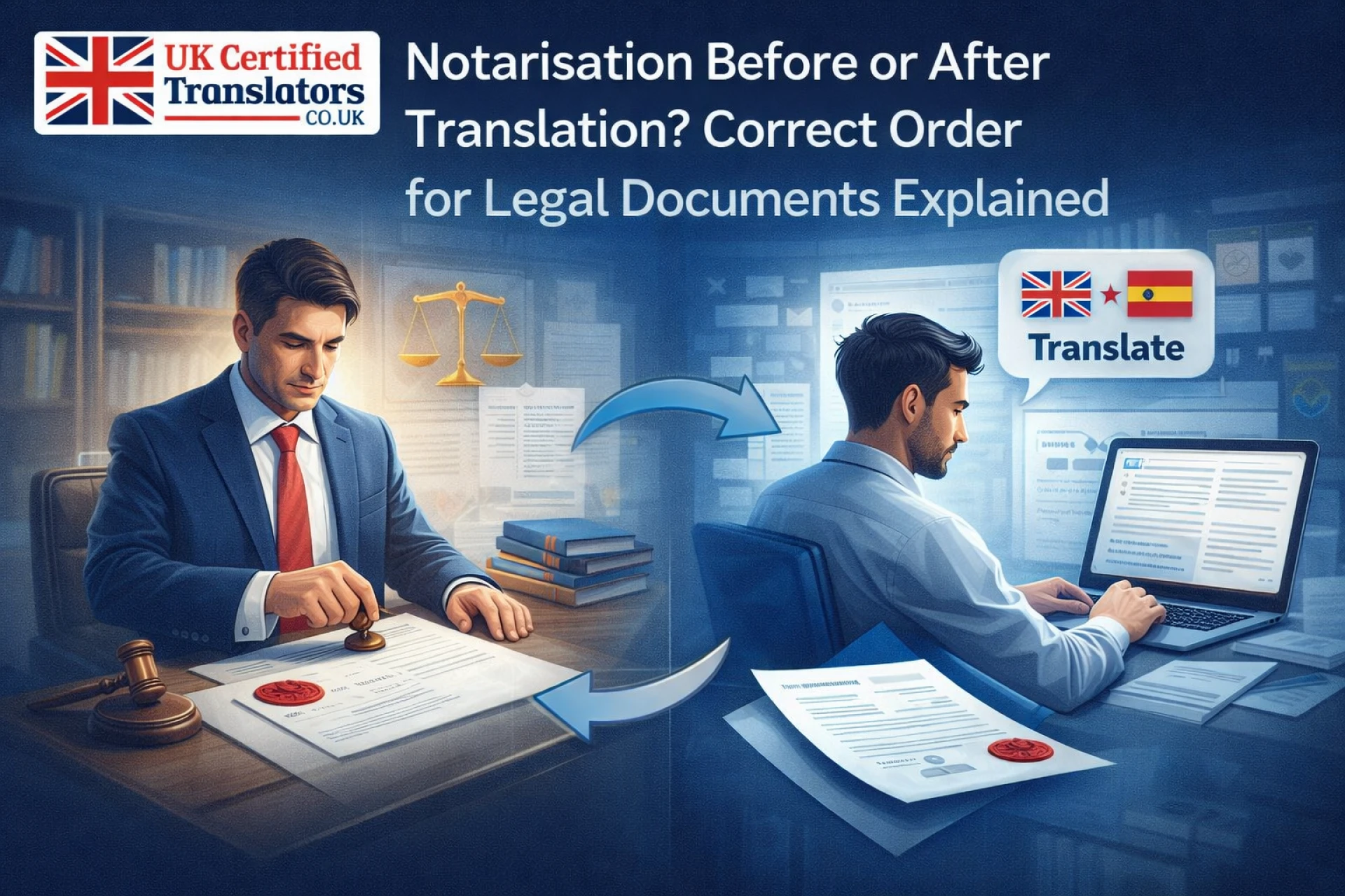 Notarisation Before or After Translation? Correct Order for Legal Documents Explained