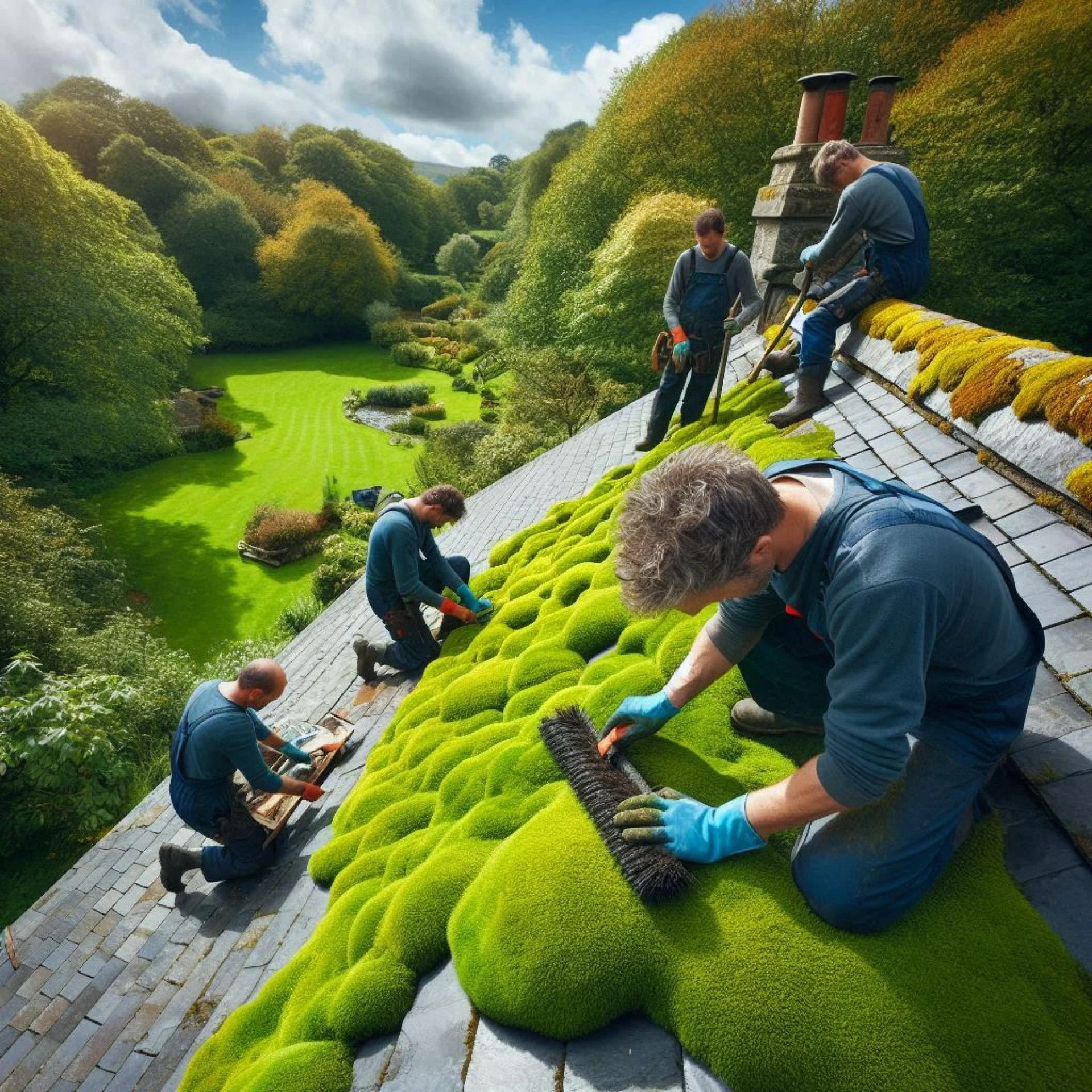 Roof Moss Removal London: Protecting Your Home and Extending Roof Life