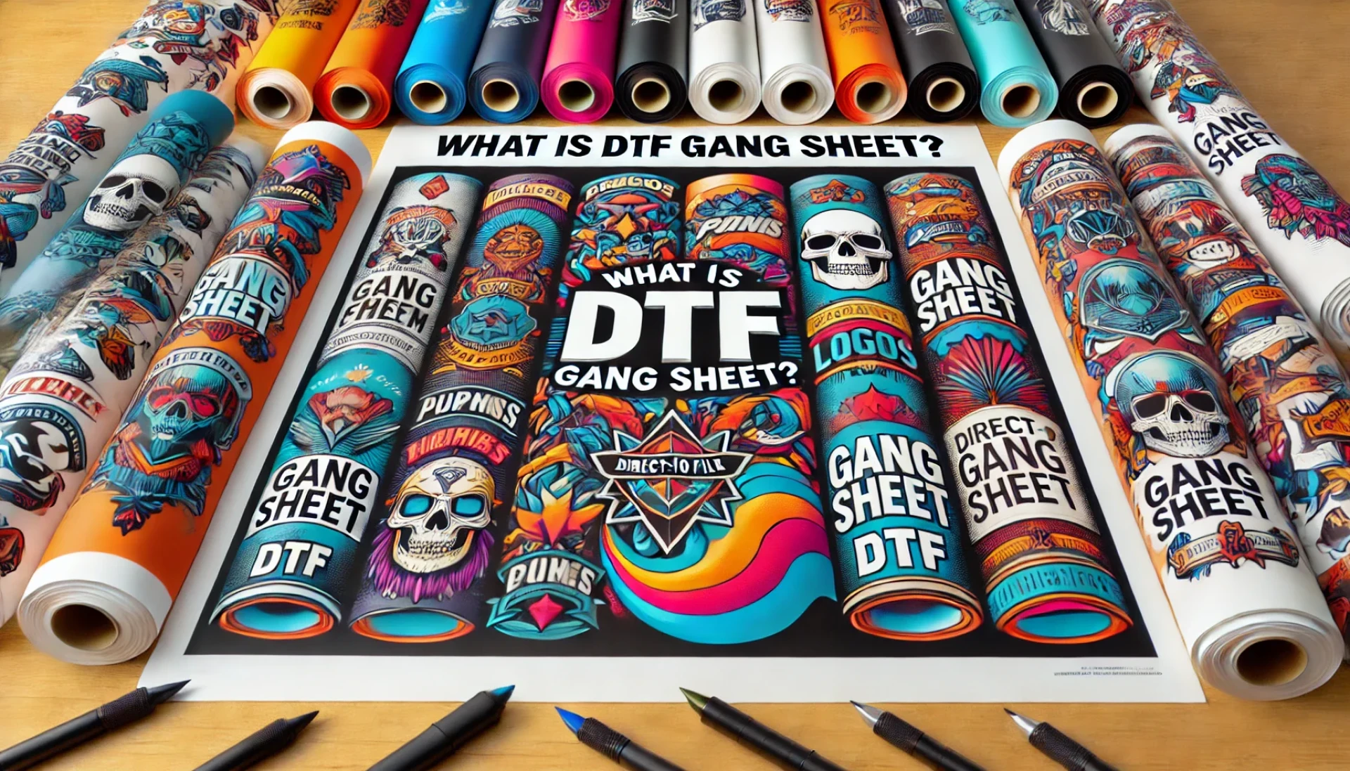 DTF Sheet & Gang Sheets for High-Quality Transfers